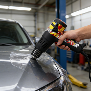 <span class=keywords><strong>Pistolet</strong></span> <span class=keywords><strong>thermique</strong></span> DIY durable 2000W avec affichage numérique, 2 niveaux de température pour l'emballage <span class=keywords><strong>thermique</strong></span> et les travaux de gainage thermorétractable - Product Image 1