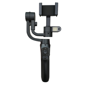 Nâng cấp mới 360 chụp 3 Trục Gimbal ổn định điện thoại Ai theo dõi khuôn mặt + điền ánh sáng ngang dọc vlog sống Selfie Stick - Product Image 5