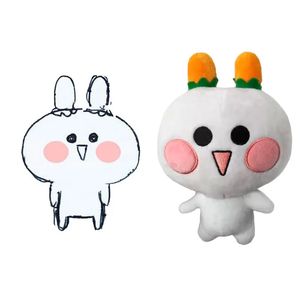 ของเล่นตุ๊กตากระต่ายกระต่ายยัดนุ่นพิมพ์สับปะรดหูยาวสำหรับเด็กผู้หญิง - Product Image 6