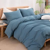 Ensemble de housse de couette en satin 100% coton tissé moderne de haute qualité Cloudland avec draps et taies d'oreiller