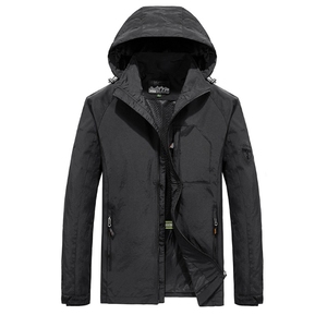 Liu Ming svendita 2025 autunno giacca a vento <span class=keywords><strong>abbigliamento</strong></span> impermeabile campeggio Outdoor giacca giacca con cappuccio per gli uomini - Product Image 6