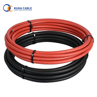 TUV-Zulassung PV-Kabel Gleichstrompanel-Stromkabel 2,5 MM 4 MM 6 MM 10 MM 16 MM 35 MM XLPE isolierter dünner Kupfer-Solardraht