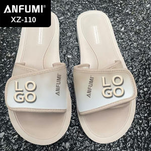 MiKes Pantoufles plates d'été pour femmes Légères et confortables Old Flower pour la conception de <span class=keywords><strong>velcro</strong></span> avec bout ouvert Style européen américain - Product Image 4