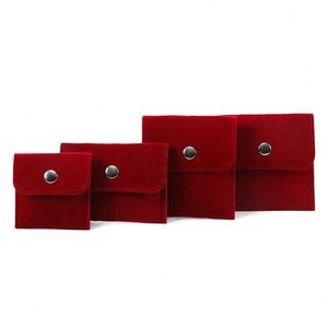 Bolsa de Almacenamiento de Joyería Personalizada, Bolsa de Viaje de Terciopelo para Collares, Pendientes y Anillos, Bolsitas para Joyería - Product Image 2