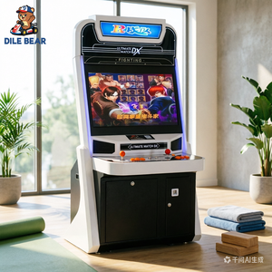 Máquina de Juegos de Lucha Arcade con Pantalla LCD HD de 32 Pulgadas, Gabinete Metálico para Dos Jugadores, Aceptador de Billetes ICT, <span class=keywords><strong>Pandora</strong></span> Box, Funcionamiento con Monedas - Product Image 4
