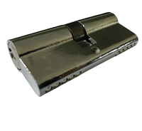 LCKLUX Serrure de porte en fer de 70 mm, de haute qualité, antivol, étanche, pour porte en bois, avec 3 clés, haute sécurité