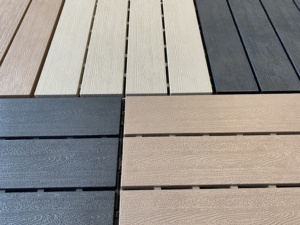 <span class=keywords><strong>Wpc</strong></span> HDPE Thiết Kế Sàn Gỗ Sàn Ngoài Trời Decking Sàn Nhựa Lồng Vào Nhau Cơ Sở Chống Mối Mọt Gạch Chống Thấm Nước - Product Image 5