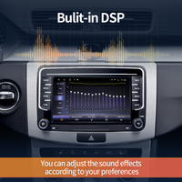 GRANDnavi 2din 7 pouces Android Car Radio 1 + 32G BT Call FM GPS Navigation IPS Touch Screen Pour Volkswagen Golf Skoda Car