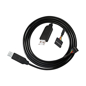 <span class=keywords><strong>Cable</strong></span> de Descarga Serial USB a 6 Pines, FT232+ZT213 de Doble Núcleo, 1.8M L, Aplicación Industrial, Conductor de Cobre - Product Image 1