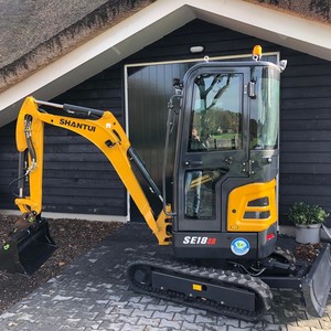 Meilleur prix, mini-excavatrice sur chenilles Shantui SE18SR neuve de 1,8 tonne, moteur Yanmar, godet de 0,05 m, puissance de creusement élevée, compacte - Product Image 6