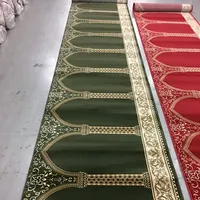 Tapis de prière islamique personnalisé en nylon tufté, doux, antidérapant et lavable, pour la maison et la mosquée