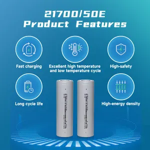 Lithium 18650 Battery EVE 21700 Battery 5000mah 3.65V 21700 Battery 6000mah Pack Electric Bicycles Scoote Motorcycles 21700 Lithium Batteries