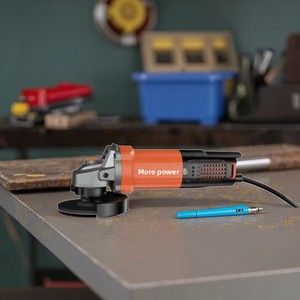 Mini Amoladora Angular sin Escobillas de Alta Potencia, 100 mm, 710 W, 220 V, con Interruptor de Palanca, Herramienta Eléctrica de Corte para Bricolaje - Product Image 5