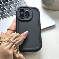 Pour iPhone 17promax Puff étui de protection antichoc souple TPU couvre pour iPhone 17 Pro