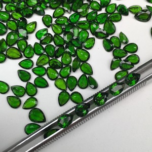 4x6mm Pear Cut Natural Gemstone Diopside <b>Stone</b> Green <b>Gems</b> for Jewelry Making - Product Image 3