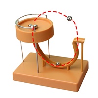 Balle anti-stress à mouvement perpétuel, jouet pour chat, boule magnétique à circulation infinie, ornement cinétique de bureau HX66987216