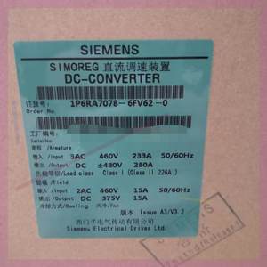 6RA8097 4KS22 0AA0/6RA8096 4MS22 0AA0 Convertidor DCM SINAMICS Original Nuevo, Controlador de Accionamiento de Motor Industrial - Product Image 1