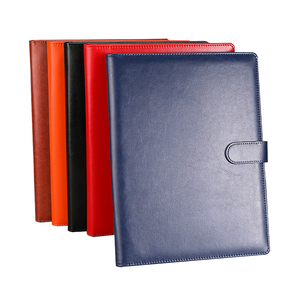 Tùy chỉnh chuyên nghiệp chất lượng hàng đầu chính hãng da danh mục đầu tư kinh doanh túi thư mục tập tin A4 tài liệu chất kết dính với chủ thẻ - Product Image 1