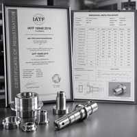 Pemesinan CNC Presisi, Komponen Logam Bubut Presisi dengan Ulir Kustom, untuk Peralatan Industri, Produksi OEM