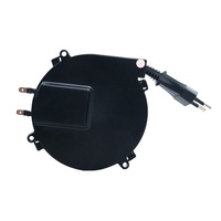 Kleine Einziehbare Stromkabelrolle 2m EU/US-Stecker Kompatibel 110V Automatischer Aufrollmechanismus für Haushaltsgeräte