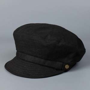 Collection Printemps-Été 2025 – Chapeau Plat Simple et Tendance pour Femme – Béret en Coton et Lin Doux Couleur Unie - Product Image 6