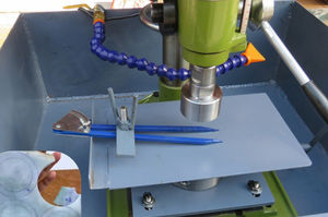 Maquinaria de procesamiento de ágata de Jade Hetian grande, Material de anillo exterior interior, pulsera, máquina de succión, equipo Industrial de placa de Jade - Product Image 5