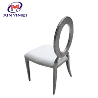 Chaises de luxe en or O-Back en gros-Chaises extérieures de réception de mariage, de banquet et d'événement