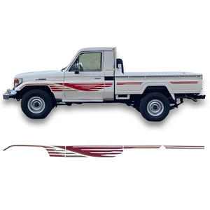 토요타 랜드 크루저 픽업 섀시 라인 2003용 자동차 데칼 스티커 - Product Image 1