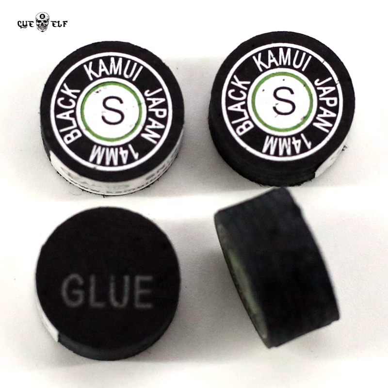 Профессиональный бильярдный кий Cueelf tips, японский, kamui, черный, 14 мм, инструмент для наконечников бильярдного кия, Прямая поставка