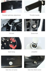 Moteur hors-bord à essence 4 temps 4 CV - Product Image 3