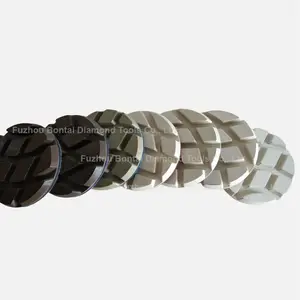 4"100mm dry polishing pads for marble