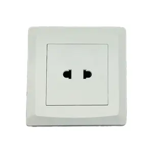 Uk standard 110v 220v 230v hotel 2-pin 16A electric light switch wall outlet switch electric tomacorrientes wall socket