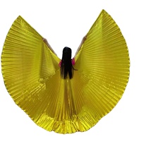 Ventes en gros 2024 nouvelle danse métallique carré culte aile d'ange drapeau voile louange drapeau danse cape