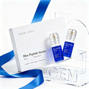 Suero de Cobre Azul, Producción en Fábrica OEM, Logotipo Personalizado, Esencia Reafirmante Antienvejecimiento, Proveedor Mayorista - Product Image 2