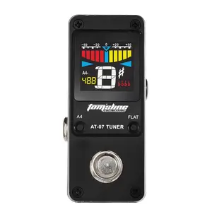 AROMA AT-07 Guitar Tuner Mini Single Guitar Effect Pedal Electric Effects High Quality Guitar Parts Accessories