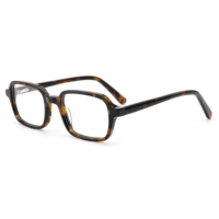 Gafas Ópticas de Acetato con Logotipo Personalizado, de Alta Calidad, Precio Económico, Marca Famosa, con Bisagras de Resorte, Modelo M003, Venta al Por Mayor