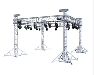 Tùy chỉnh nhà máy xách tay giai đoạn giá Hợp kim nhôm mái giàn hệ thống Spigot/Bolt giàn hiển thị nhôm sân khấu Giàn - Product Image 4