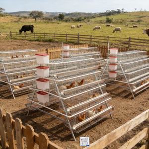 กรงไก่สำหรับเลี้ยงไก่ฟาร์มเลี้ยงไก่เหมาะสำหรับพื้นที่เขตร้อนราคาไม่แพง - Product Image 1