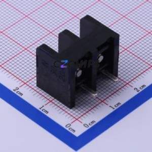 JL850-85002BA1 Barrier Terminal Block Through hole Component (THT),P=8.5mm Connector Three Sides 8.5mm 1x2P Straight Pin - Product Image 1