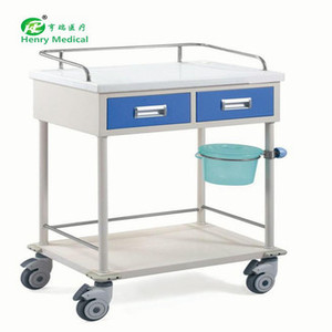 효율성과 안전을 위해 설계된 Hr912 병원 가구 튼튼한 의학 트롤리 충돌 카트 - Product Image 3