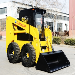 جرافة انزلاقية هيدروليكية بالكامل حاصل على شهادة Ce مع مرفقات - Product Image 6
