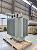 Transformateur de distribution d'énergie électrique immergé dans l'huile 20 kV, 50 kVA, 100 kVA, 150 kVA, 200 kVA, 250 kVA, 300 kVA, 400 kVA, 450 kVA, 500 kVA