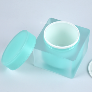 Hình Vuông Sang Trọng Nhựa Kem <span class=keywords><strong>Jar</strong></span> Với Nắp Vàng 100G 200G Rỗng Mỹ Phẩm <span class=keywords><strong>Acrylic</strong></span> Chăm Sóc Da Bao Bì Cho Dầu Gội Đầu Chăm Sóc Da - Product Image 4