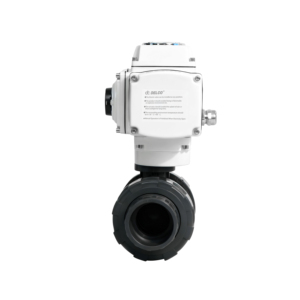 DK55-PL UPVC Double Ball - Support de bille OEM automatisé résistant à la corrosion pour contrôle - Product Image 1