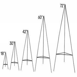 Nhà Máy Tùy Chỉnh Nghĩa Trang Tripod Hoa Vòng Hoa Giá Vẽ Đứng Cho Ngôi Mộ - Product Image 1