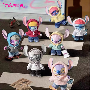 Auténticas Cajas Sorpresa <span class=keywords><strong>de</strong></span> Peluche MINISO Disney <span class=keywords><strong>Stitch</strong></span> Serie GenZ Street, Muñeco <span class=keywords><strong>de</strong></span> Peluche Lindo, Figura <span class=keywords><strong>de</strong></span> Anime Aleatoria, Colgante Coleccionable, Regalos - Product Image 2