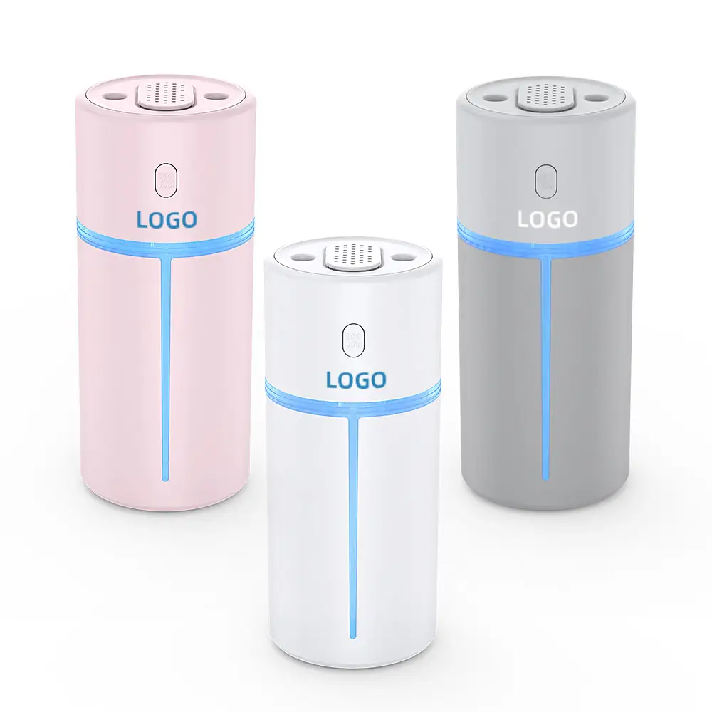 Car Humidifier Essential Oil Diffuser Mini Aromatherapy Humidifier Portable Air Humidifier Machine Smart Home Technology 300ml