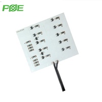 Modules d'éclairage public haute puissance PCBA, conductivité thermique élevée, noyau métallique, PCB en aluminium FR-4, surface HASL, LED