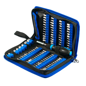 Jeu de tournevis Weeks 109-en-1, métrique 6,5 mm, magnétique, avec étui en tissu pour le démontage de téléphones portables et la réparation de montres - Product Image 3