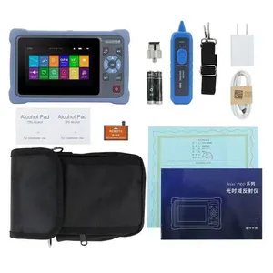 Fiber Optic 1310 1550 Tester Reflectometer Time Domain Launch Smart Pon Event Map Opm Vfl Ftth Mini Otdr